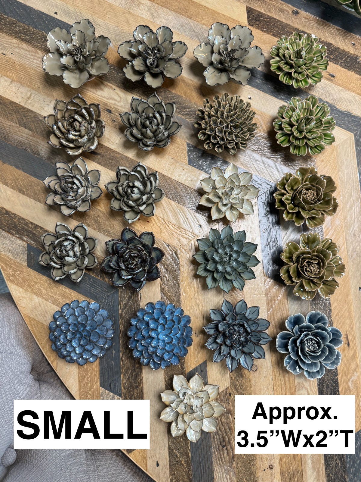 Chive Ceramic Flowers (3.5"Wx2"T) gallery