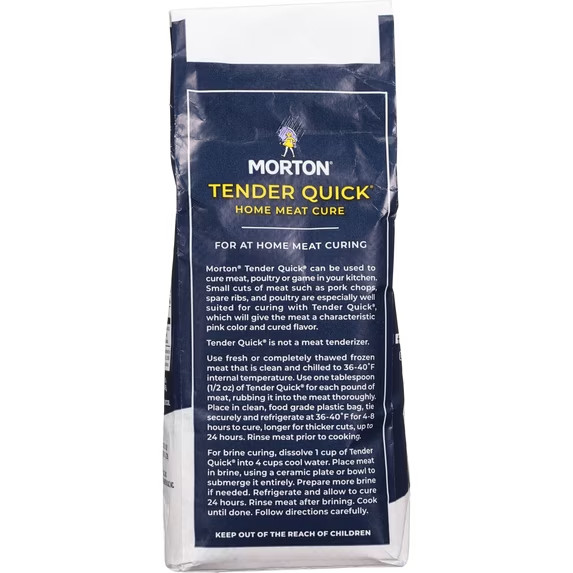 Morton Salt Tender Quick, Home Meat Cure for Meat or Poultry, 2 lb Bag New gallery