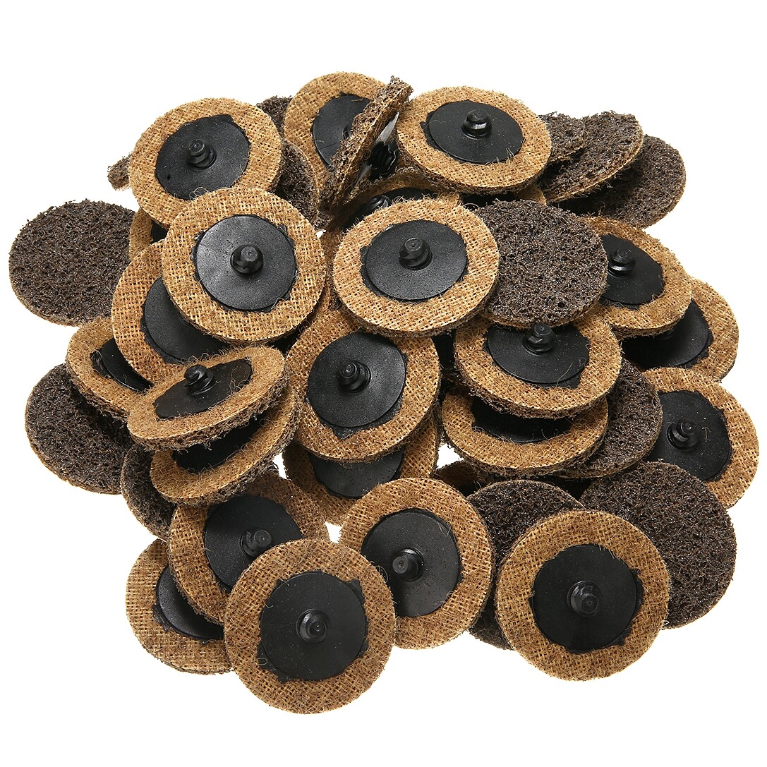 50x 2 inch Coarse Quick Change Surface Conditioning Discs Die R-Type Grinder Pad gallery