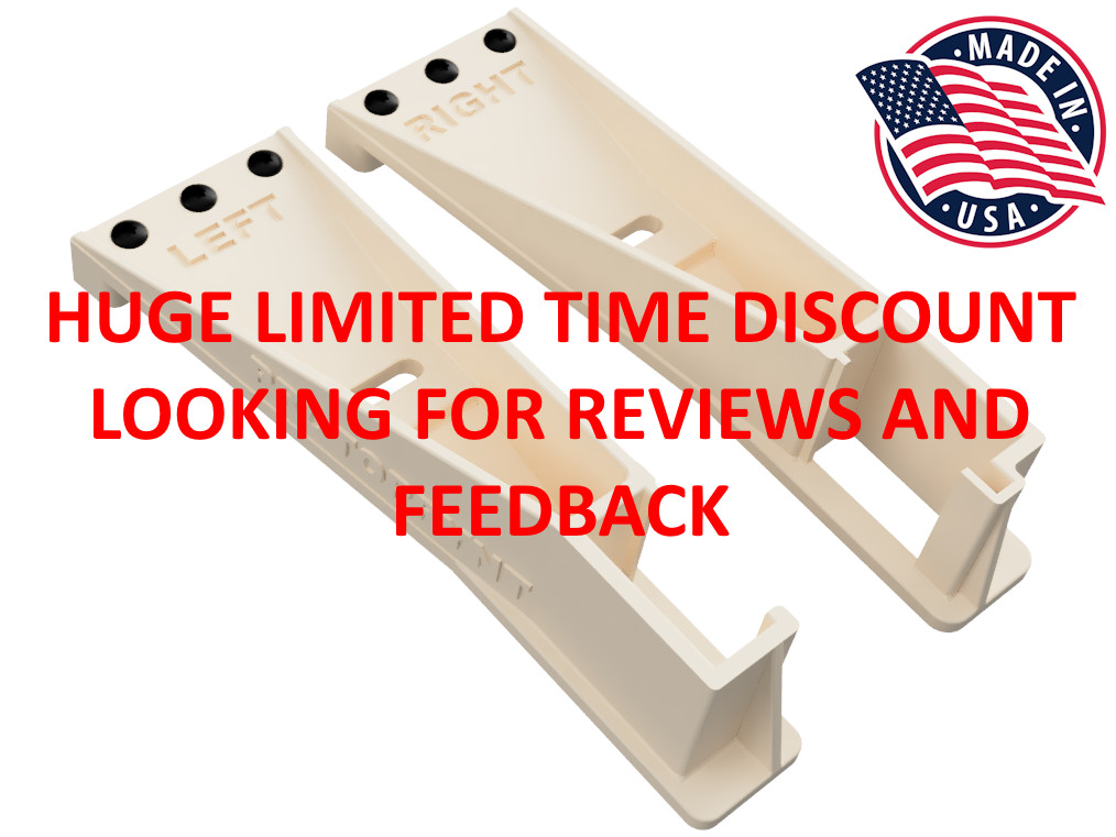 Kitchen Bathroom Drawer Slide Rail Bracket - Hanging Foot Style gallery
