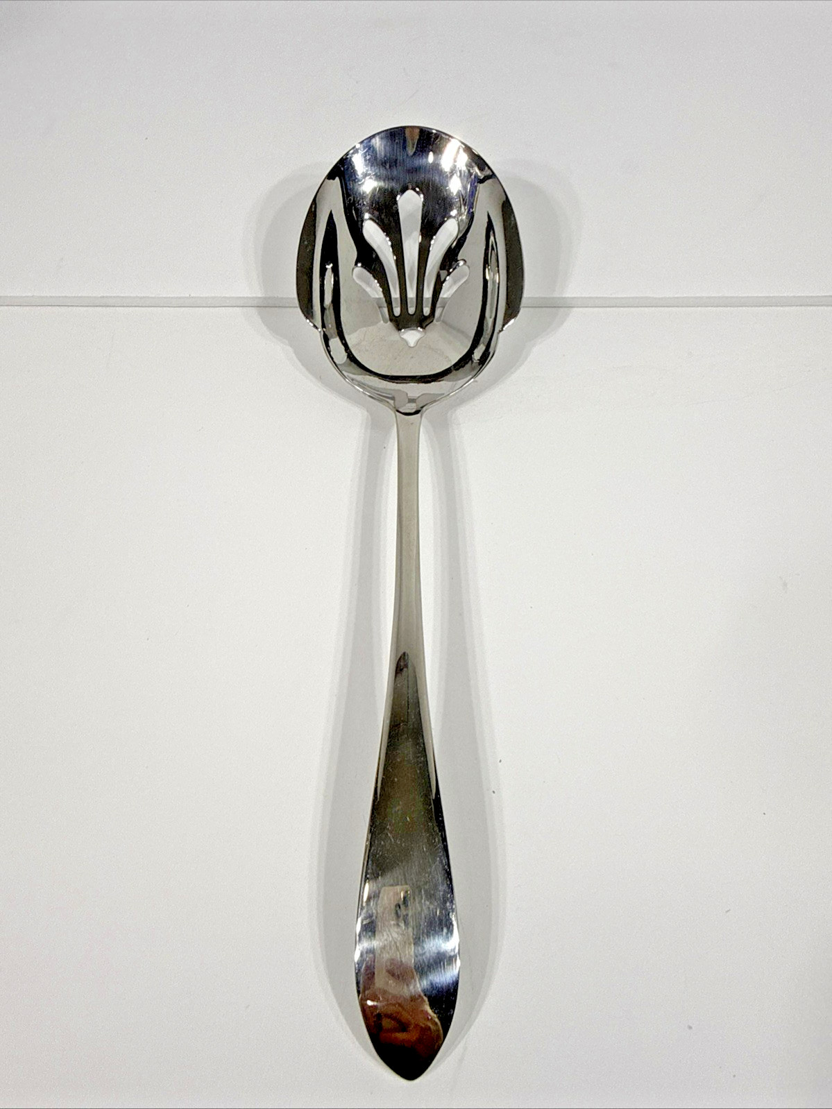 Gorham 18/8 Silver Plated Serving Spoon 12" gallery