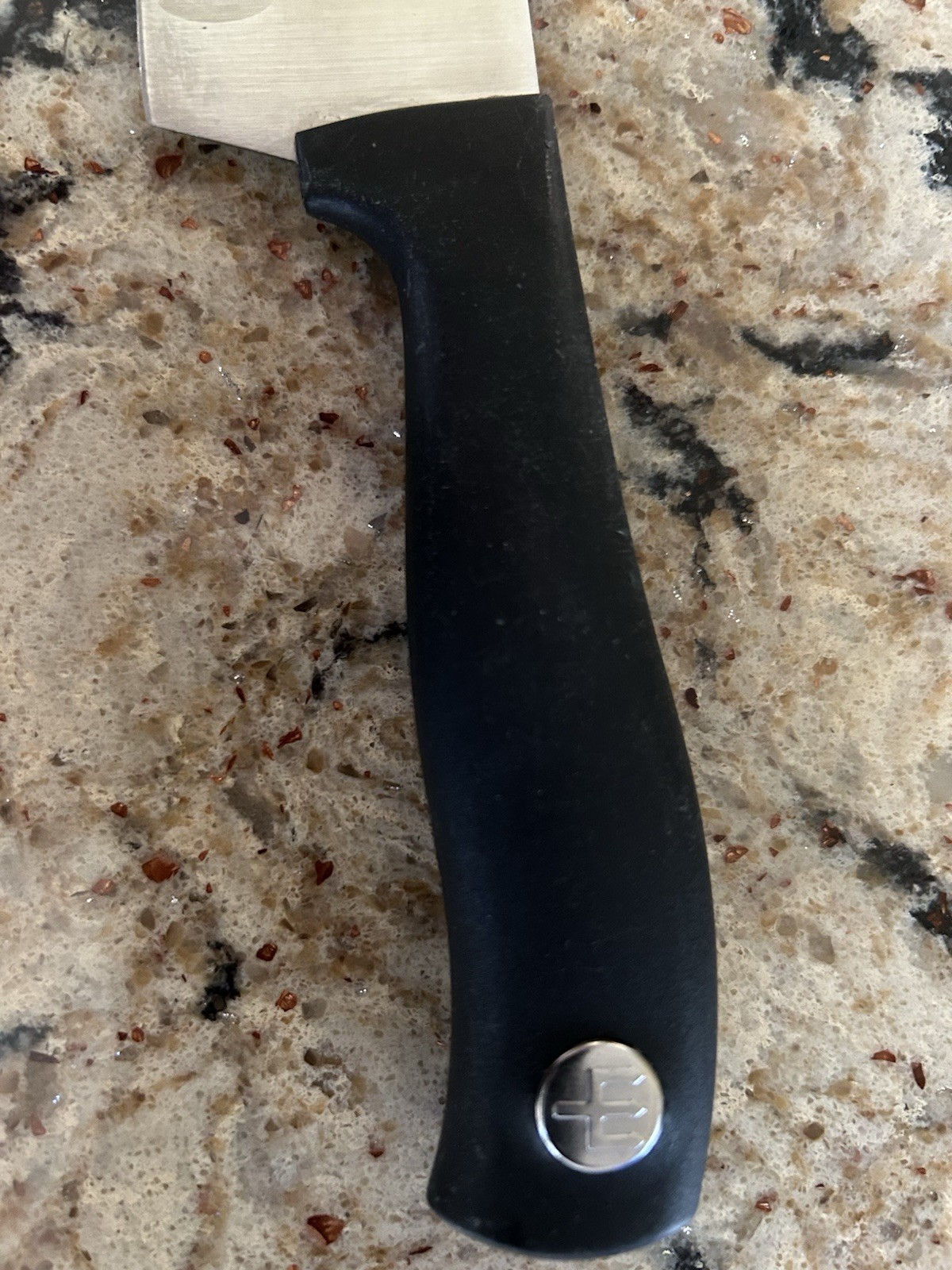 Vintage WUSTHOF Silverpoint 4184 / 17cm, 6.5" Santoku Knife Germany gallery