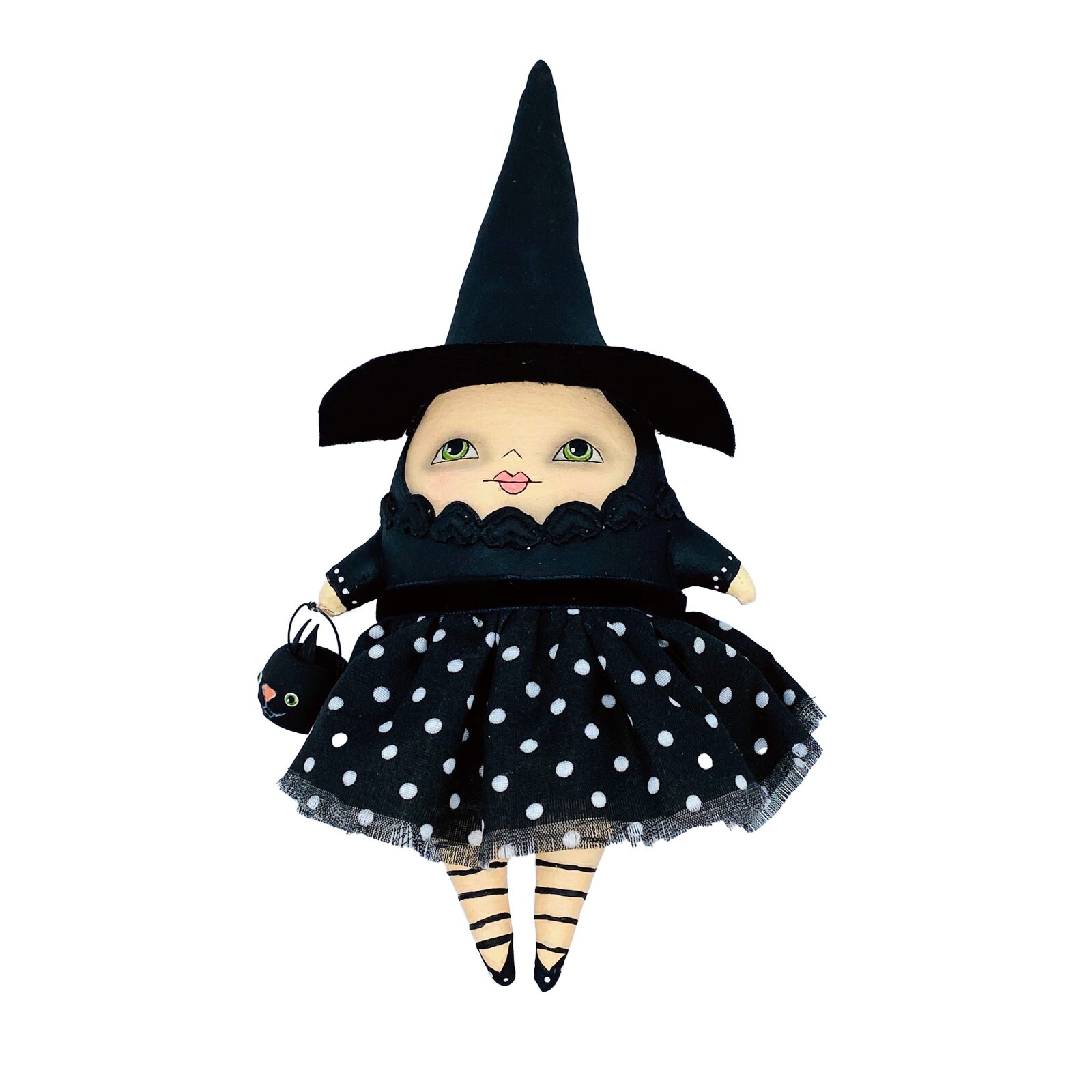 Bethany Lowe Designs: Robin Seeber Halloween Ornament, Delighted Desdemona Witch gallery