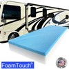 FoamTouch Custom Cut RV Mattresses - 4" Thick-Gel on White- Variation gallery