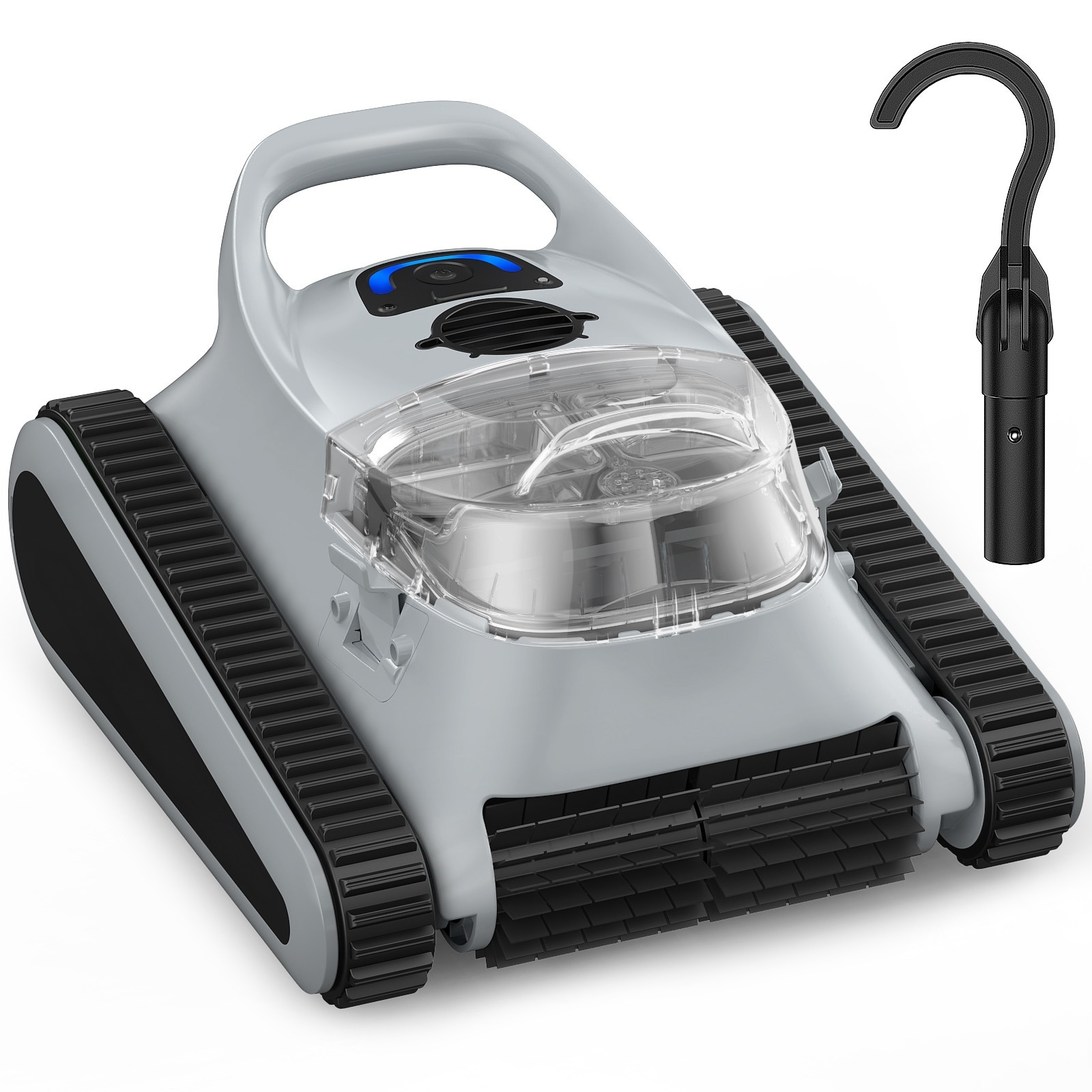 Robotic Pool Cleaner Pool Vacuum Cordless Wall Climbing for Above Inground Pools gallery