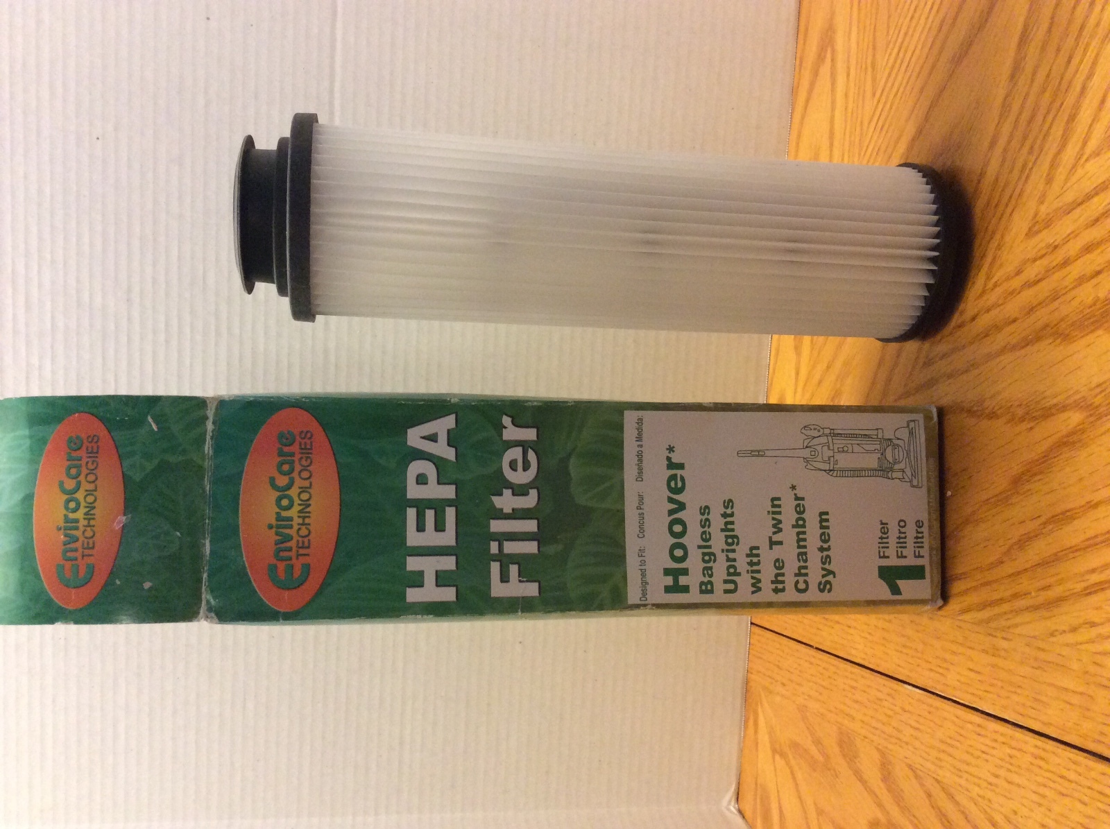 Envirocare Vac Filter For Hoover Bagless Uprights Twin Chamber System HEPA Media gallery