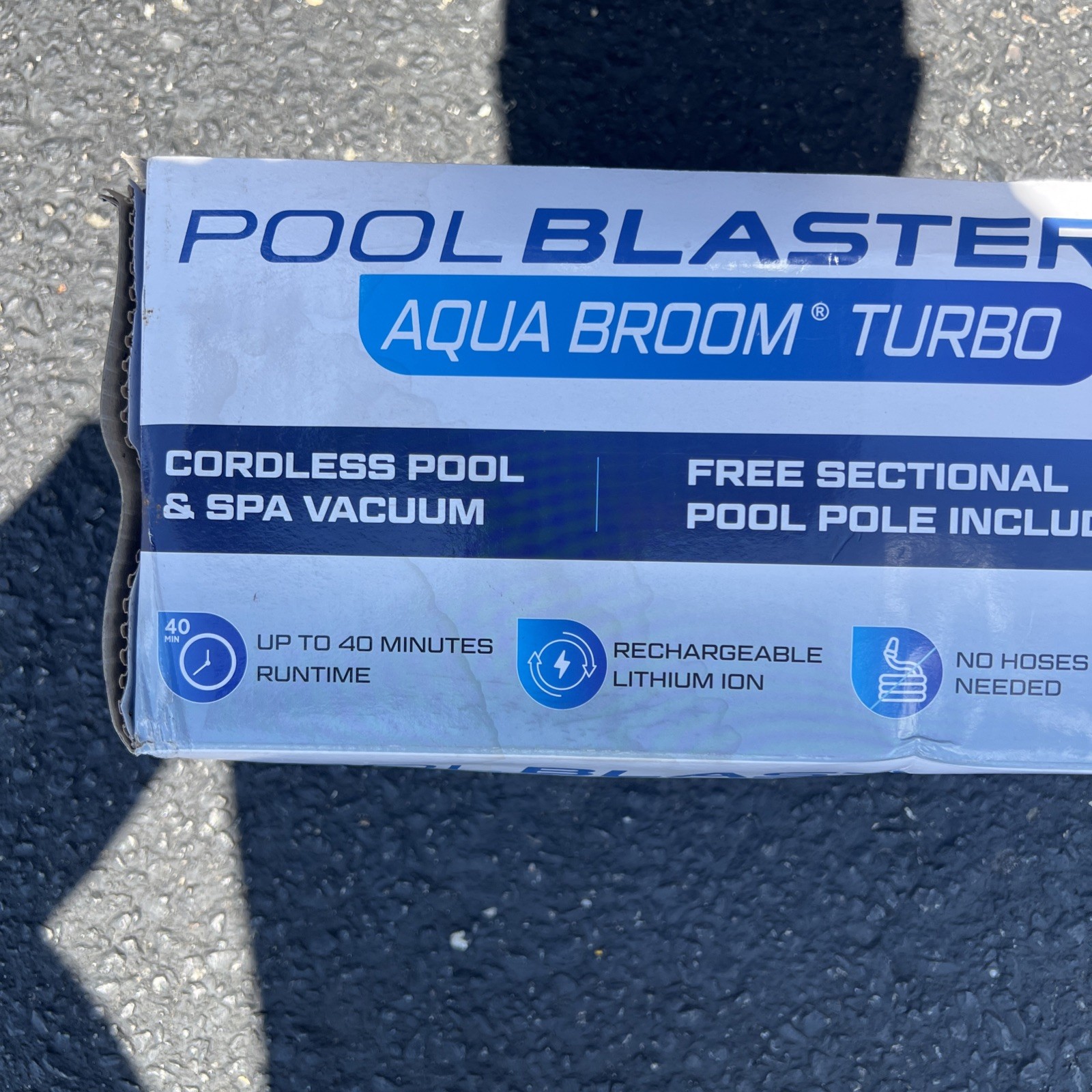 Pool Blaster Aqua Broom Turbo Cordless Rechargeable Spa Pool Vacuum Cleaner gallery