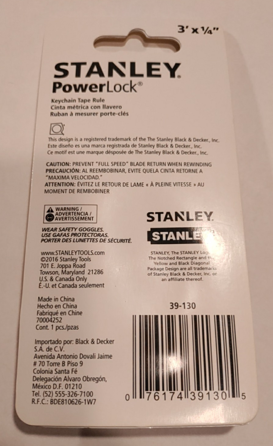 NEW 10 Stanley 39-130 PowerLock Keychain Tape Rule,10 Screwdriver 4 in 1 66-344 gallery