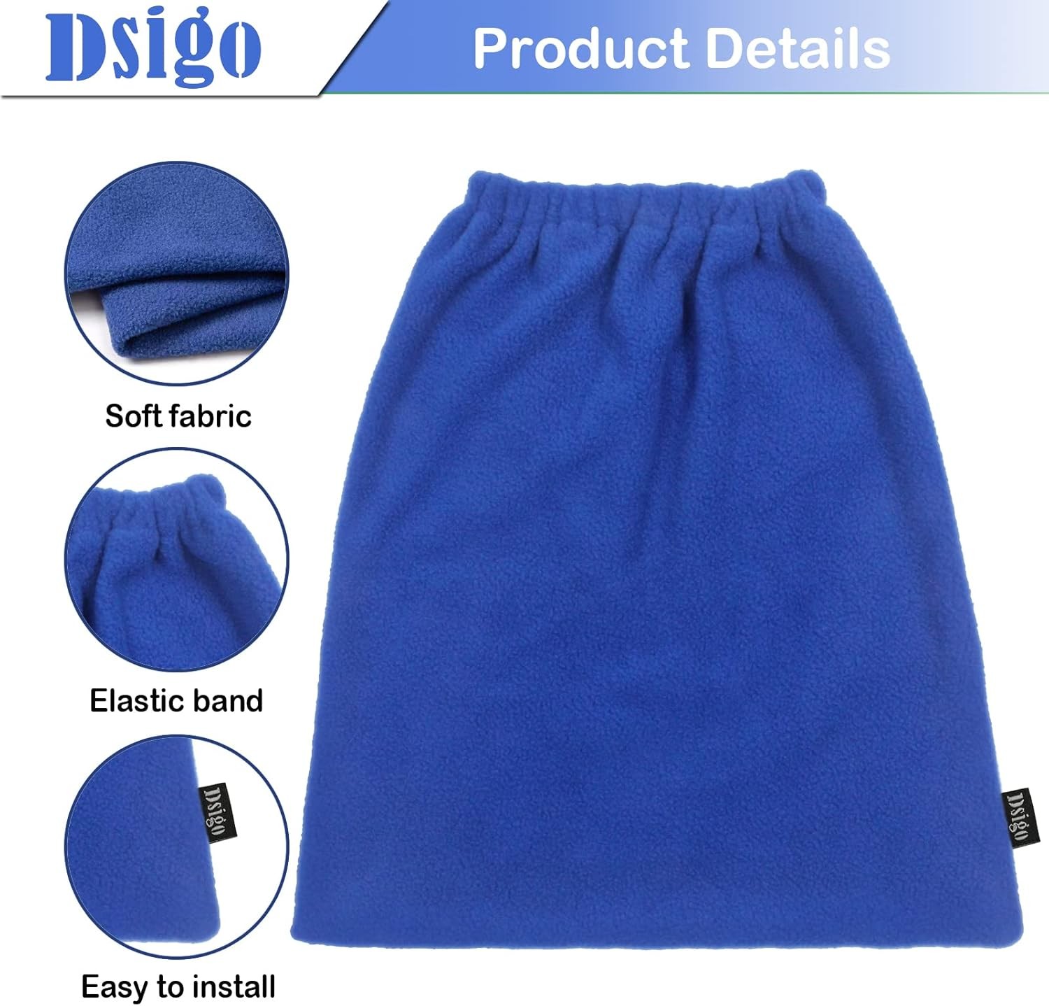 DSIGO Shop Vac Filter Retainer Cover Reusable Blue Vacuum Dust gallery