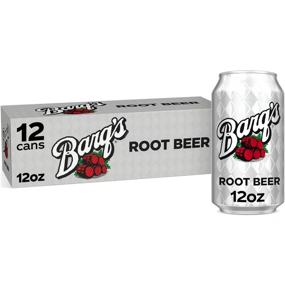Barq's Root Beer Soda Pop Fridge Pack Cans, 12 fl oz, 12 Pack Free Shipping gallery
