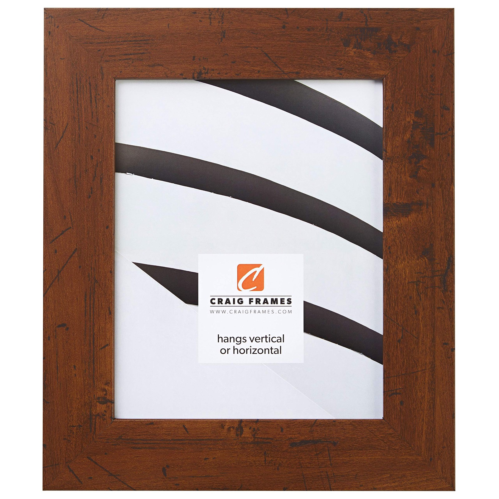 FM74DKW 8 by 12-Inch Picture Frame, Smooth Finish, 2-Inch Wide, Dark Brown gallery