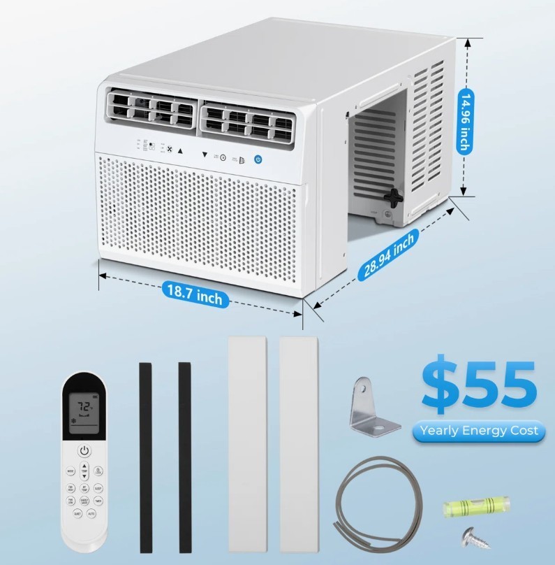 Electactic Energy Star 10,000 Btu Window Ac Unit - 45db Ultra Quiet gallery