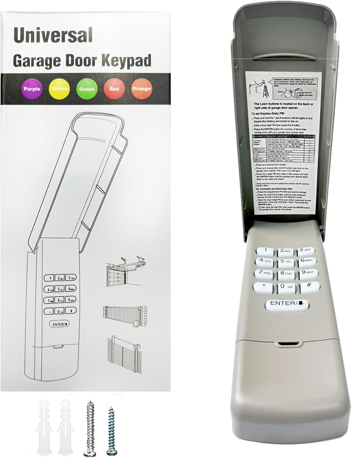 Universal Garage Door Opener Keypad 940EV-P2 940EV 940ESTD 940CD 940 gallery