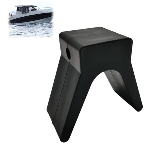 V-Shape Boat Trailer Bow Stop, 2" Width 4" V-Span Rubber Bow y Block, V-Style gallery