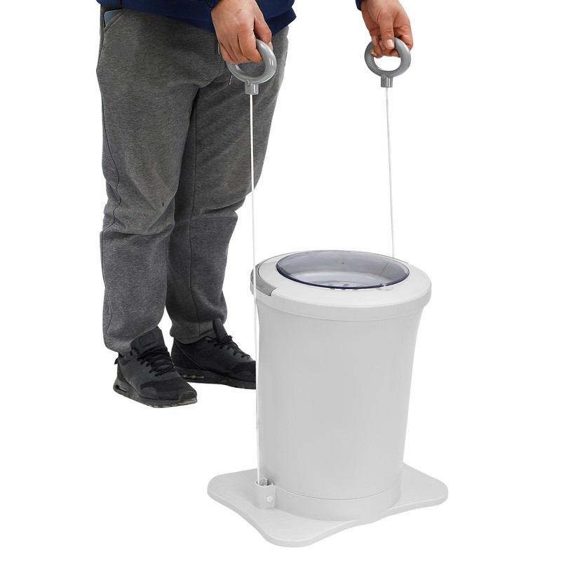 Mini Dryer Portable Compact Clothes Spin Dryer Manual Home Laundry Dryer NEW gallery