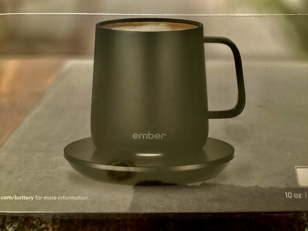 Ember Temperature Control Smart Mug 2 10 Oz App-Controlled CM191000US - Black