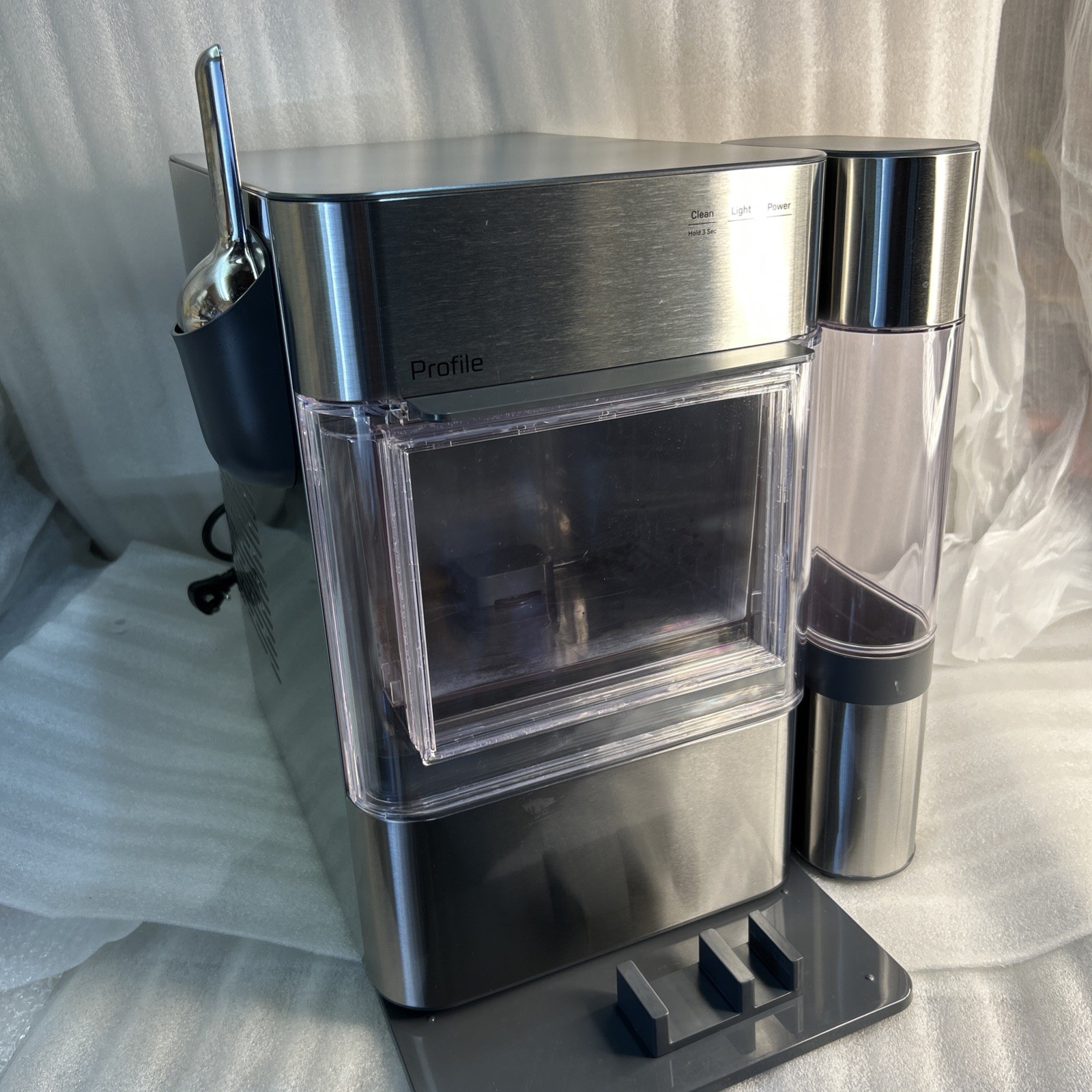 GE Profile XPIO13SW2SS,Opal 2.0 Ultra Nugget Ice Maker Stainless Steel+Side Tank gallery