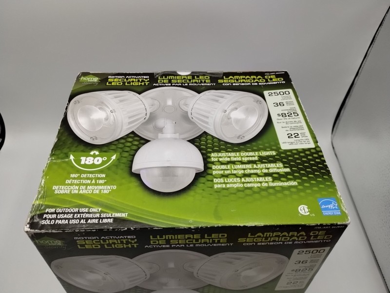 Home Zone Security Light Motion Activated LED 2500 Lumens 180° Detection 962680 gallery