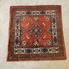 Red Arab Inspired Table Square 20 x 20 inch Centerpiece Medallion lined gallery