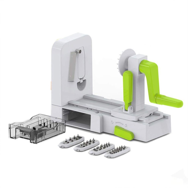 Zummy 5 Blade Vegetable Spiralizer Folding Veggie Pasta & Spaghetti Potato gallery