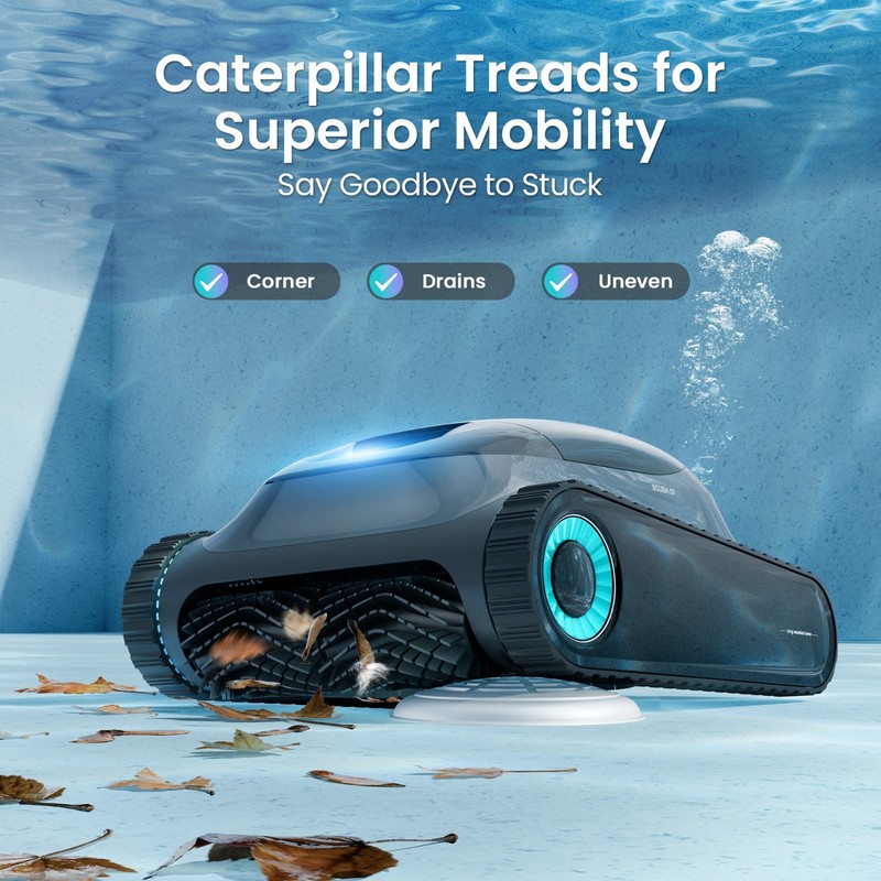 Cordless Robotic Pool Vacuum Cleaner,App Support,AIPER Scuba S1 2025 gallery