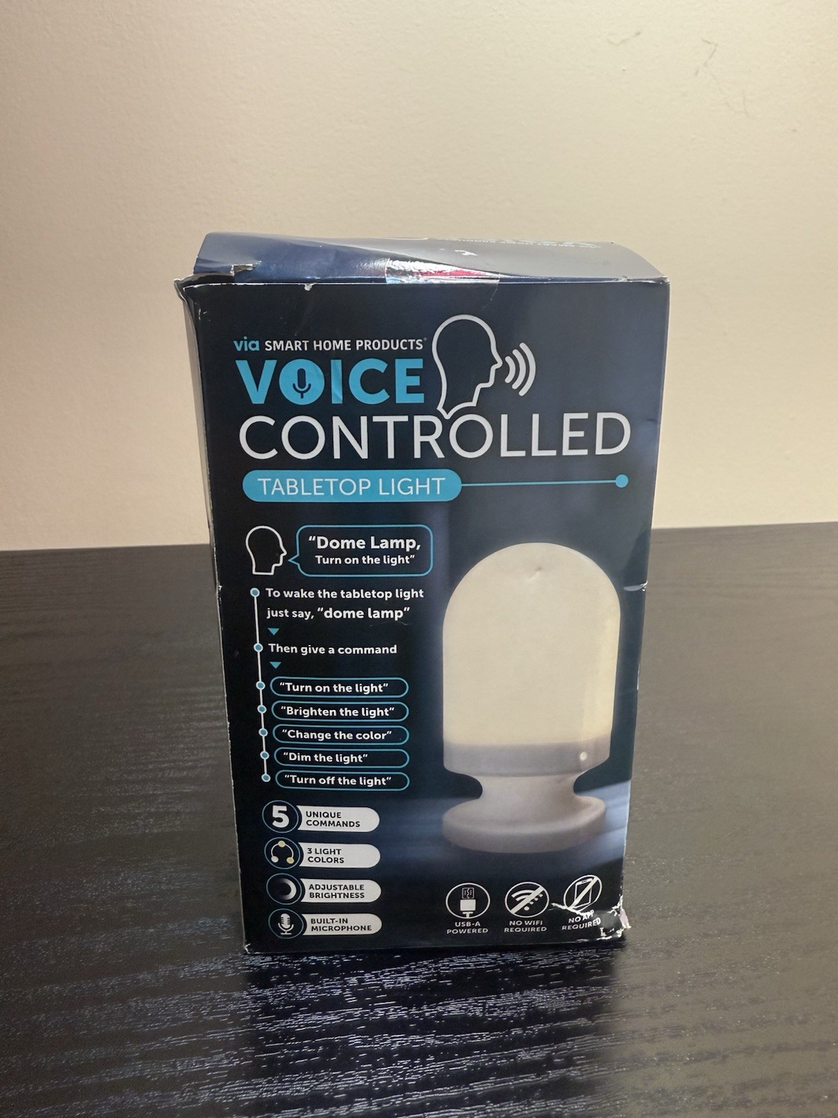 Voice Controlled Tabletop Light gallery