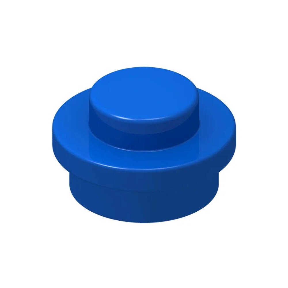 Blue 4073 1x1 Round Plate Brick – Choose Quantity – LEGO® Compatible Bulk Lot gallery