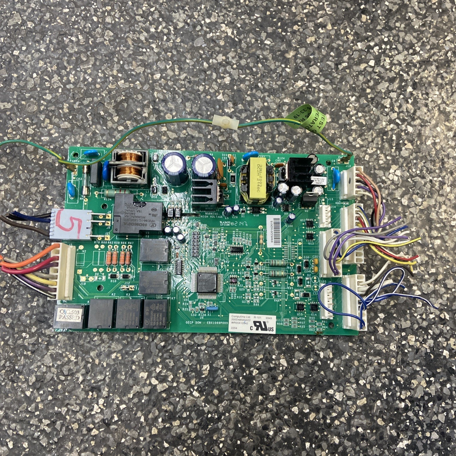 200D4850G022 GE OEM Refrigerator Main Control Board Replacement — WR55X10942C PS gallery