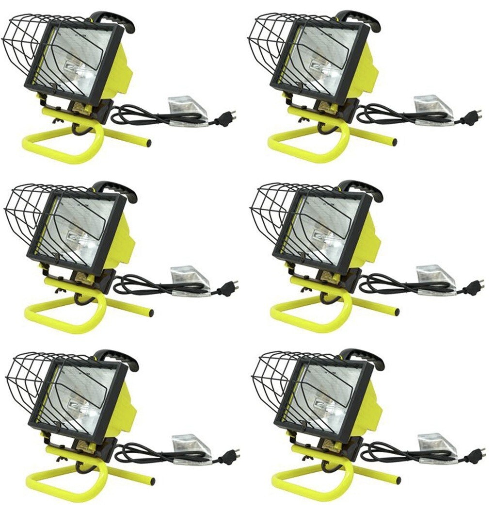 Master Electrician Portable Halogen Garage Shop Work Light, 500-Watts L20ME gallery