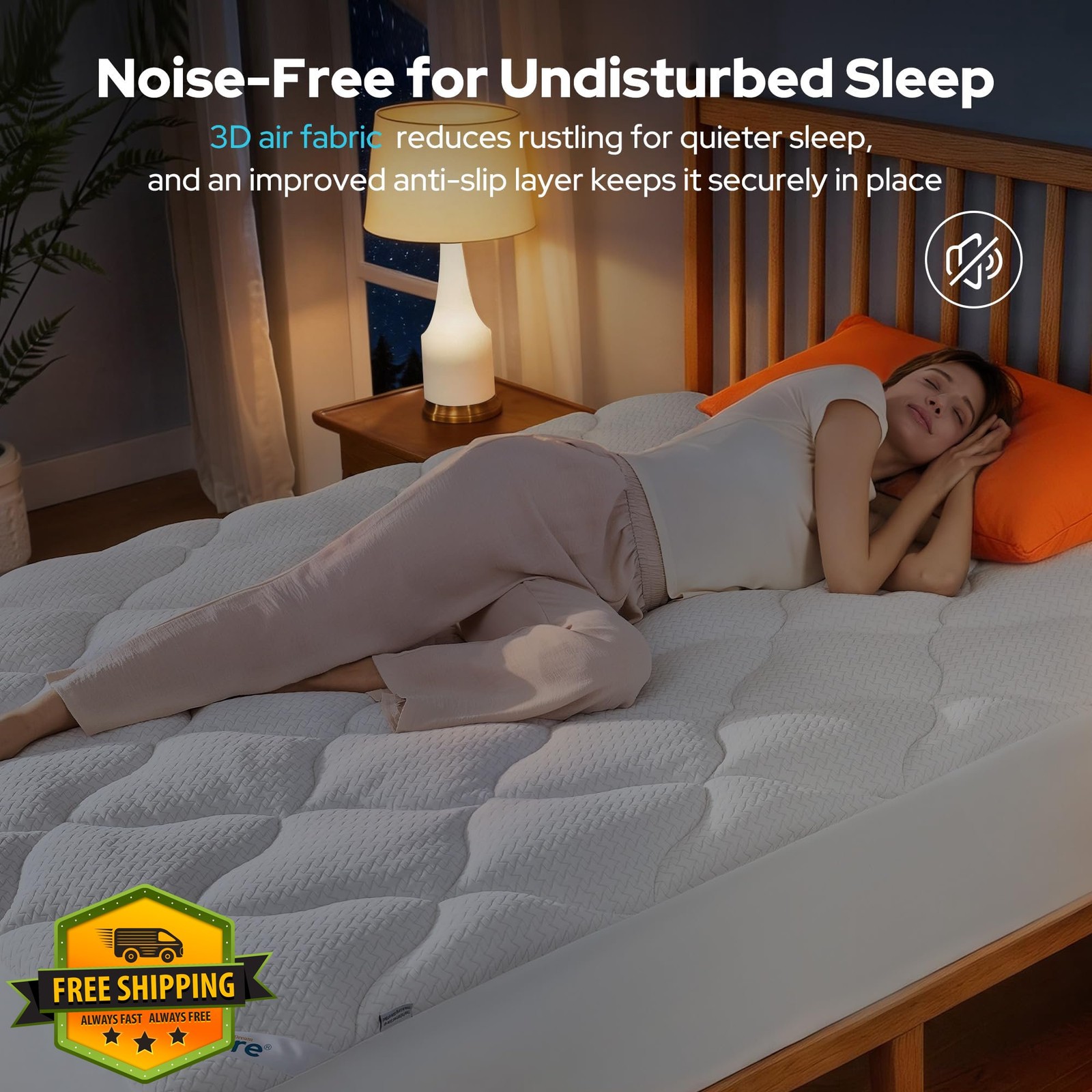 BEDLORE mattress pad white queen gallery