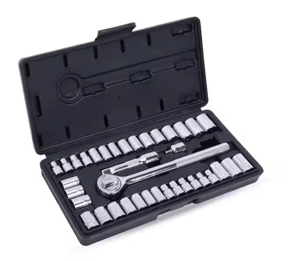 Anvil 39-Piece SAE/Metric Mechanics Tool Set with Case (New In Retail Packaging) gallery
