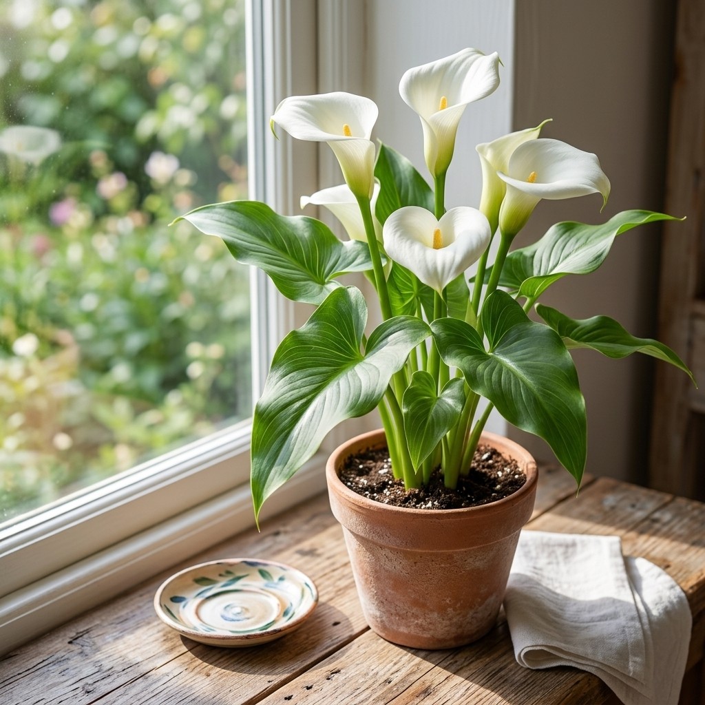 Calla Lily Flower Seeds 100pcs | Ornamental Plant Seeds for Outdoor Spaces gallery