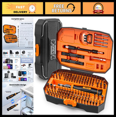 152-in-1 Precision Screwdriver Set – Magnetic Repair Tool Kit for Electronics, L