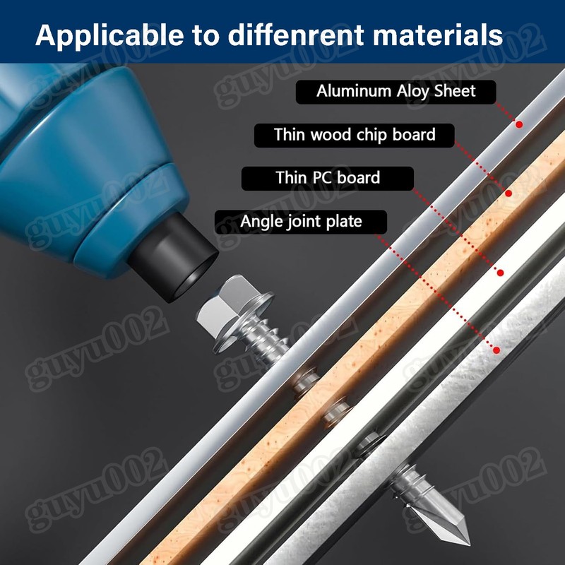 Hex Washer Head Self Drilling Sheet Metal Tek Screws Stainless Steel #8 #10 #12 gallery