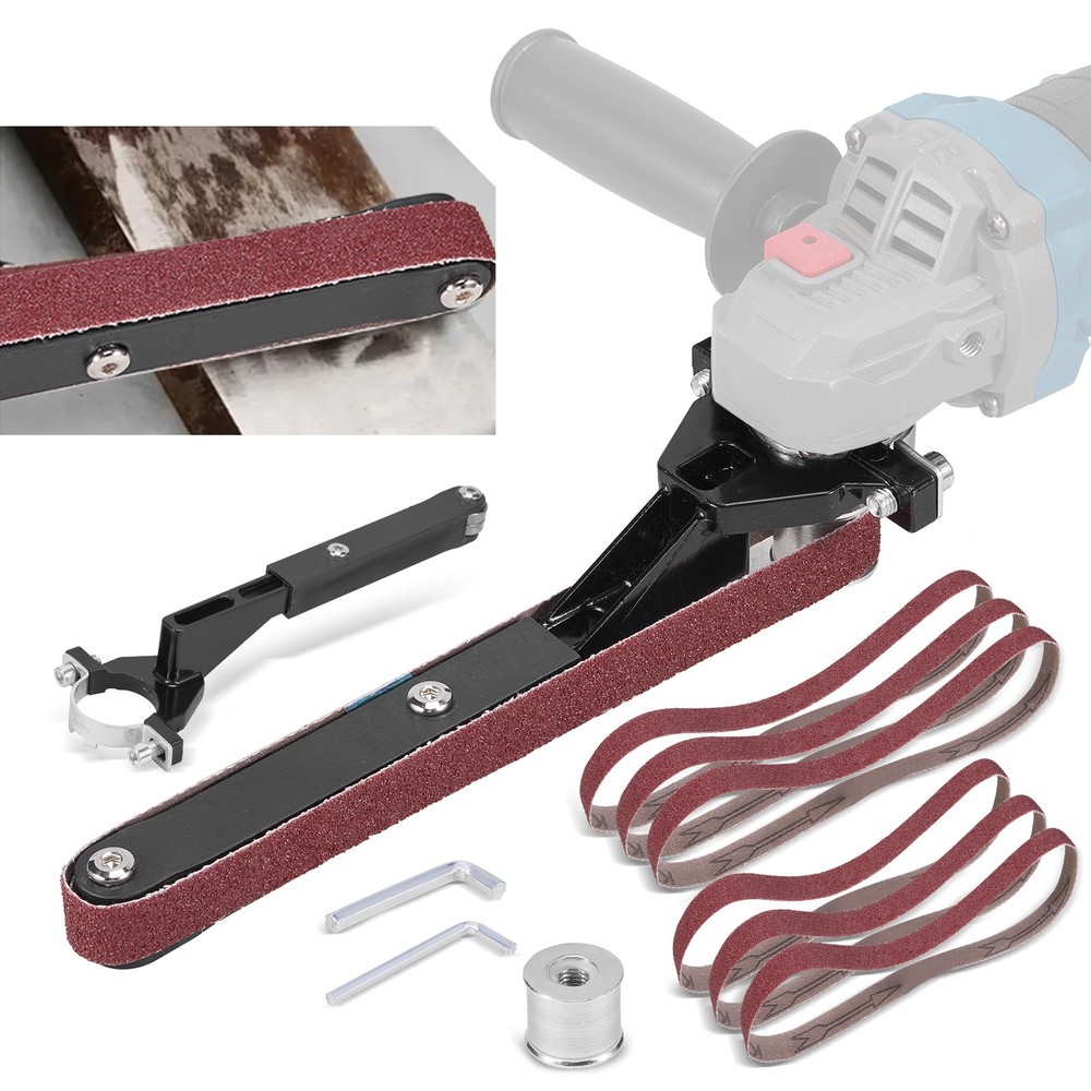 Belt Sander attachments for Angle Grinder Detailing Bandfile Sander adapter