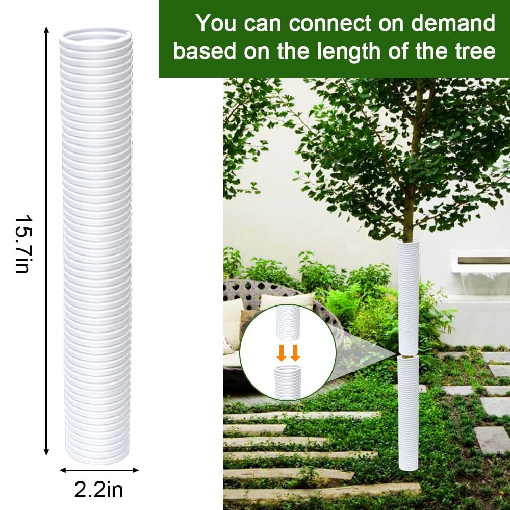 Corrugated Tree Guards, Tree Trunk Protectors, Tree Bark Protector Sleeve gallery
