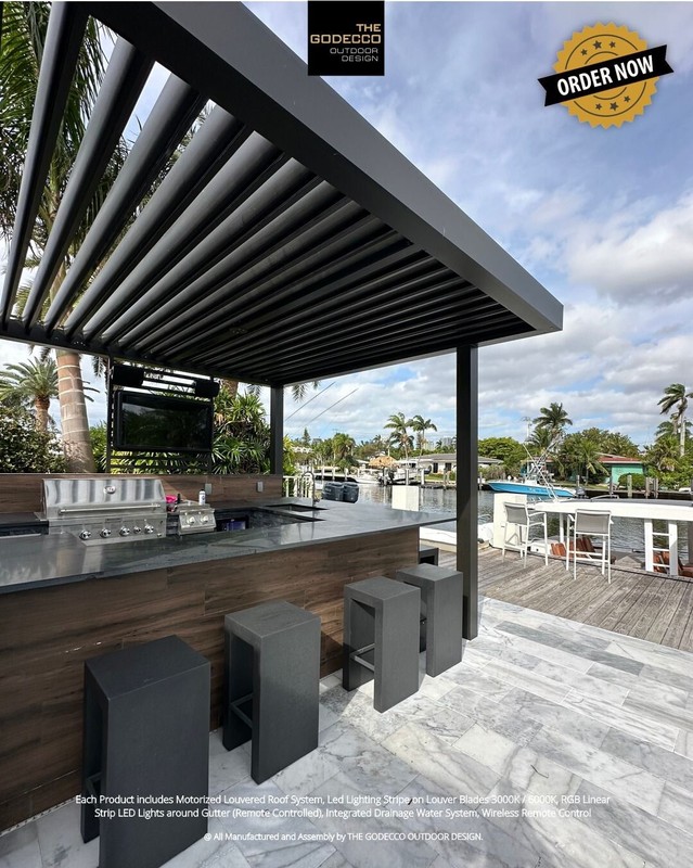 Custom luxury Bioclimatics Pergolas gallery