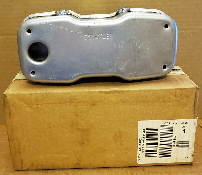 MTD Single Inlet Muffler 951-10162 (751-10162) New Old Stock gallery