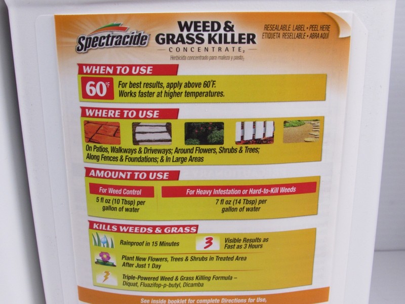 2 Pack Spectracide Weed & Grass Killer, 64 Fl Oz Each Concentrate TWO BOTTLES gallery