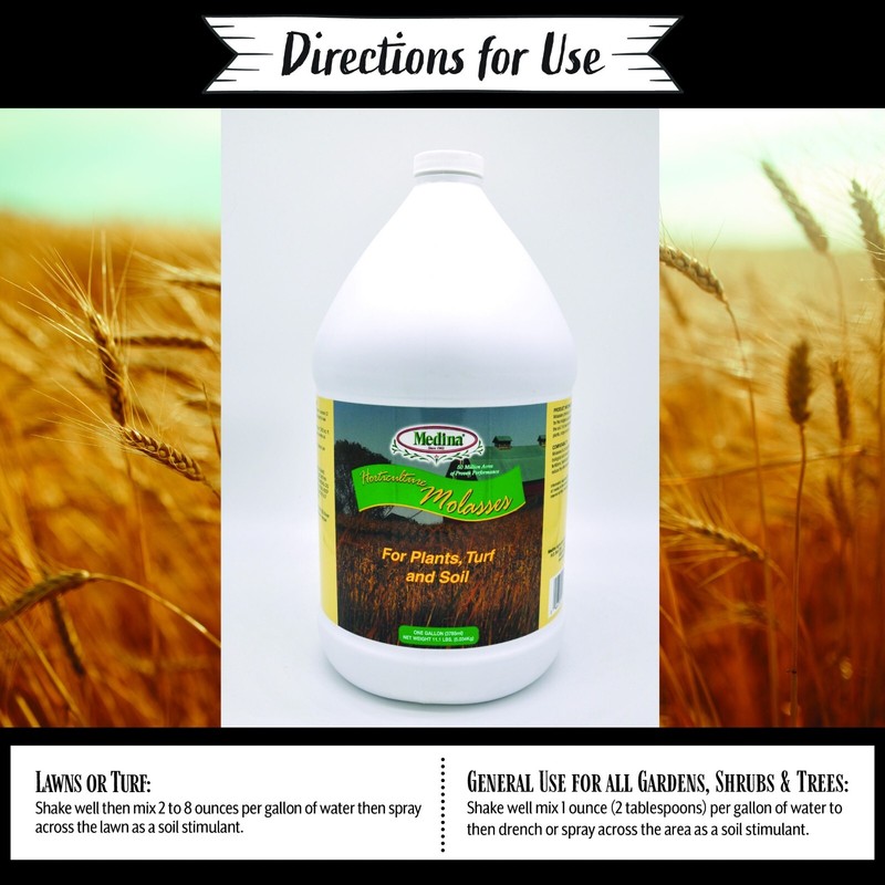 Horticultural Molasses For Plants, Turf, and Soil 128 fl oz by Medina gallery