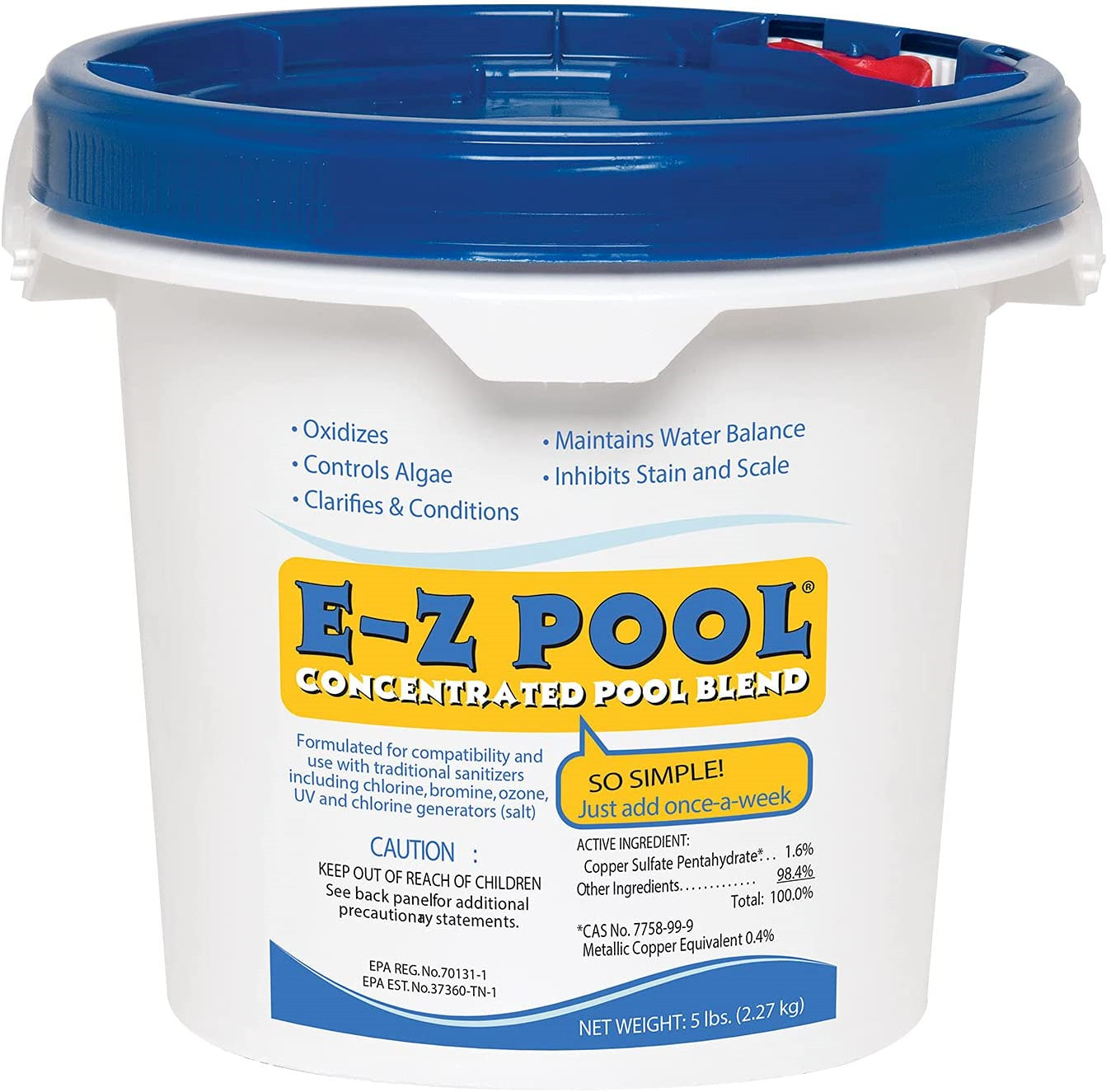 E-Z Pool All in One Pool Care Solution (Regular 5 lb) gallery