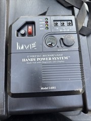 12Volt Rechargeable Power System 3,6,9,Or 12V DC Or 120V AC LED Diagnose Display