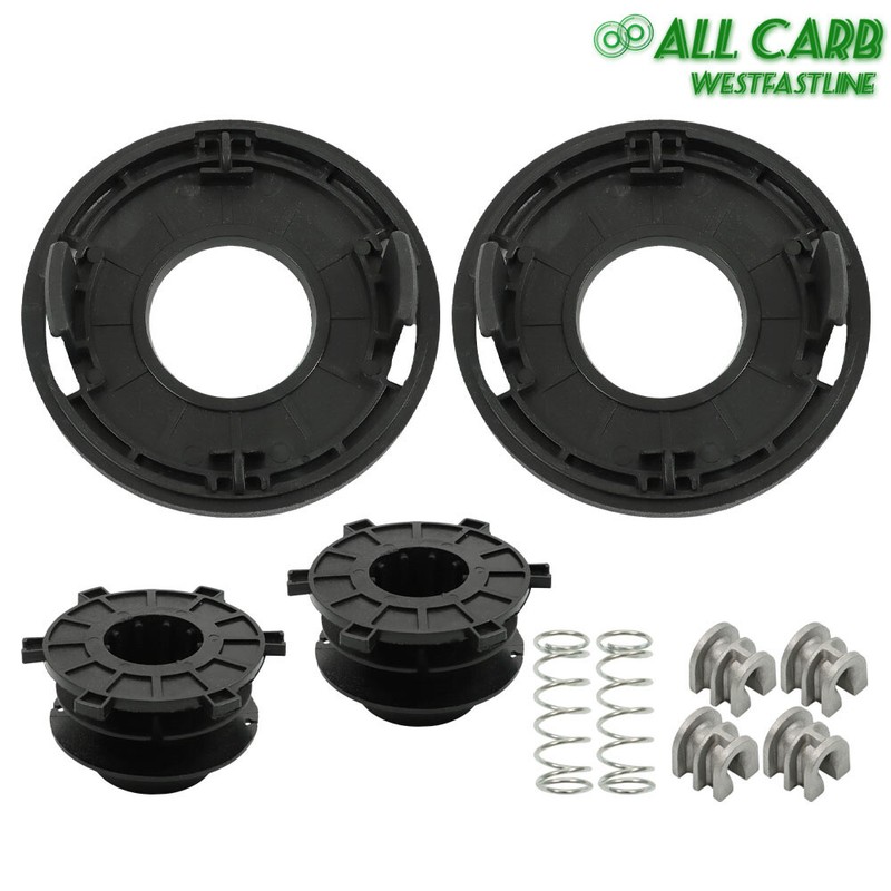 2 Pack 25-2 Trimmer Head Spool and Cover Cap Kit for Stihl FS44 FS55 FS80 FS83 gallery