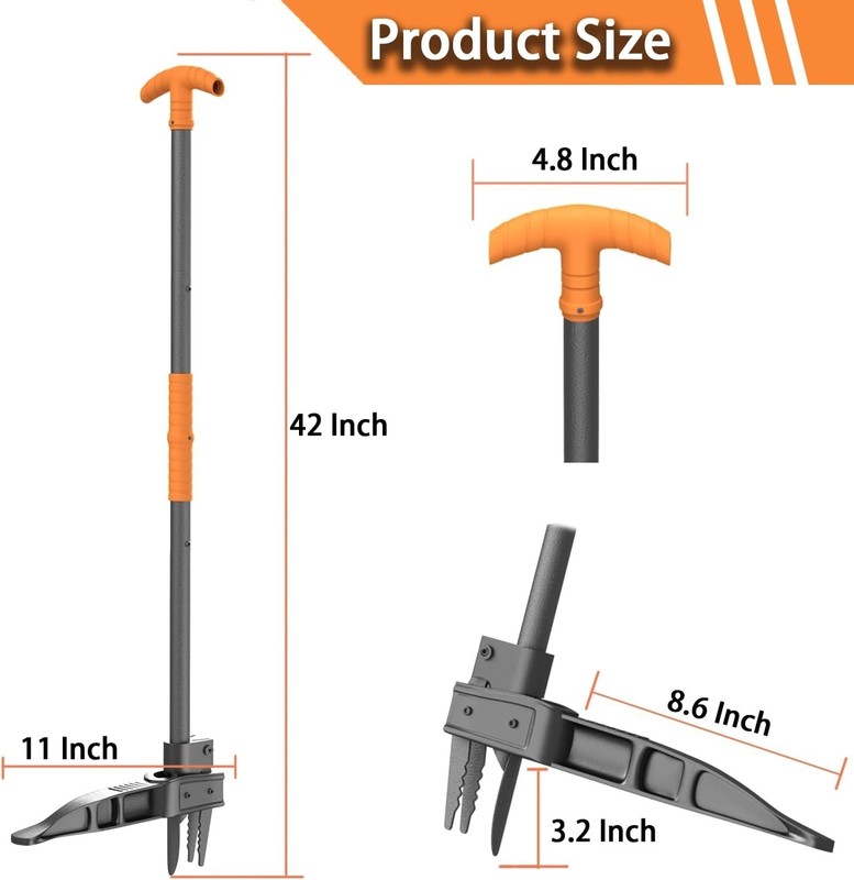 Stand Up Weed Puller Tool,Weeder,Hand Weeding Tool with Long Ergonomic Handle... gallery