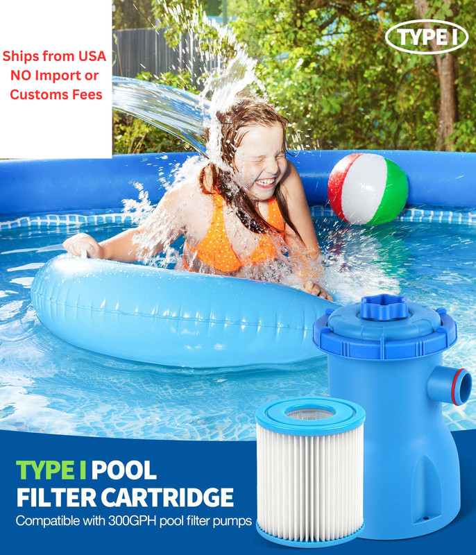 BluClear Universal High-Efficiency Type I Pool Filter Cartridge(4 White gallery