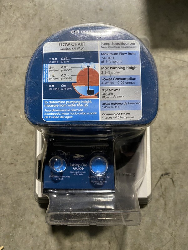 SMARTPOND FOUNTAIN PUMP 50-80GPH gallery
