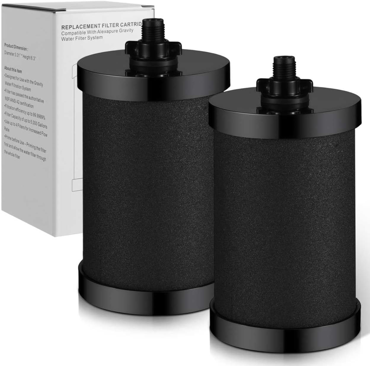2 Pack 2387 Pro Water Filter Replacement for Alexapure Pro System gallery