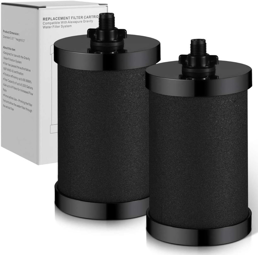 2 Pack 2387 Pro Water Filter Replacement for Alexapure Pro System