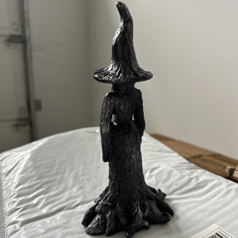 2025 Cracker Barrel Tree Witch Statue Halloween Decor Gift New in Box - 20cm~ gallery
