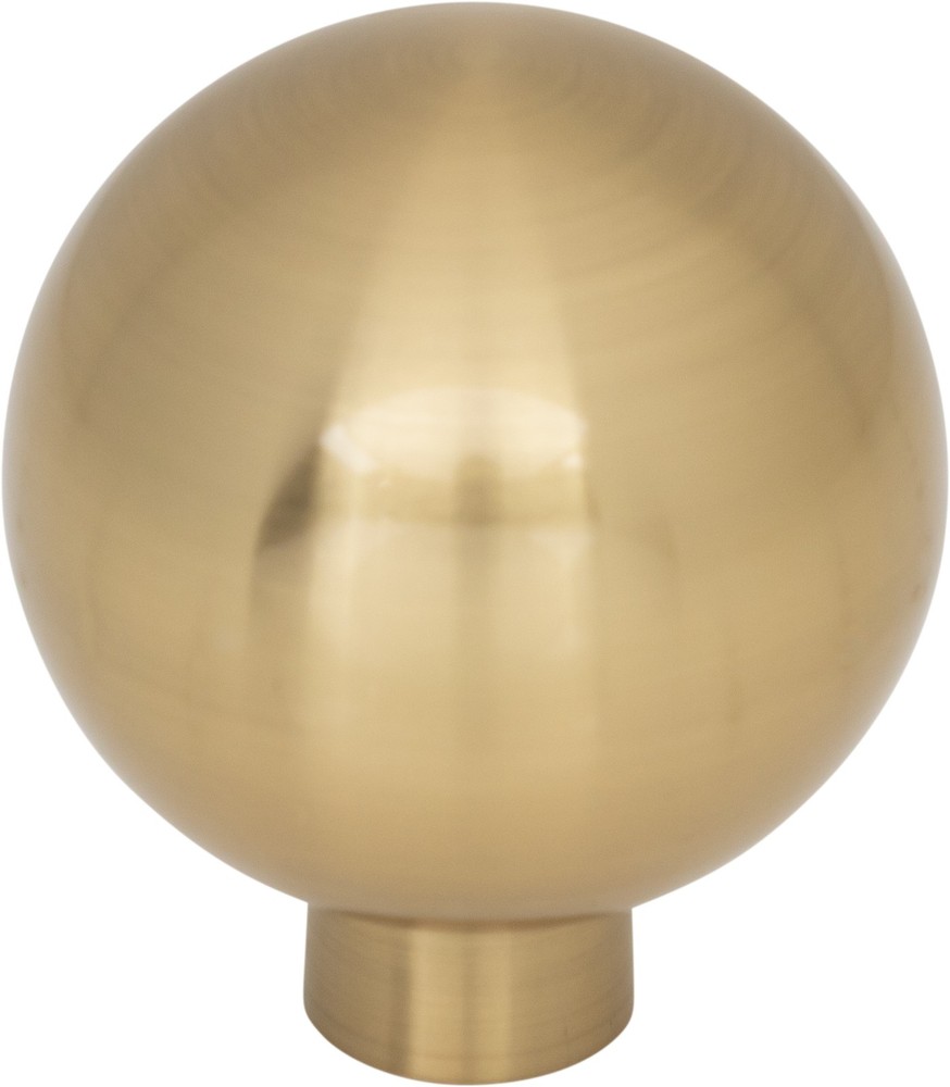 Top Knobs TK3341HB Brockwell 1 1/4" Diameter Round Knob Honey Bronze